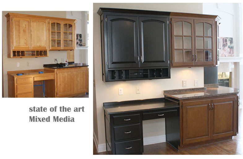 Painted Kitchen Cabinets Vs Stained state of the art - a painting company - custom cabinet finishes Painted Kitchen Cabinets Vs Stained state of the art - a painting company - custom cabinet finishes