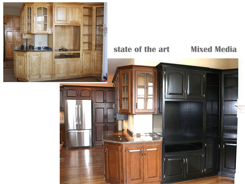 Kansas City Custom Cabinet Finish Examples From State Of The Art